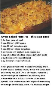 Oven Baked Frito Pie This Is So Good Recipes Mexican Food Recipes Food
