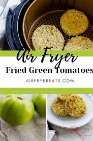 Air Fryer Fried Green Tomatoes Recipe In 2020 Air Fryer Recipes Healthy Air Fryer Recipes Green Tomatoes