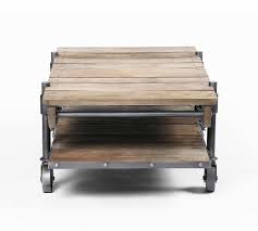 42.5w x 32d x 15h. Gobazzar Com Williams Coffee Table Wood Iron