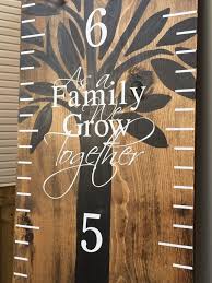 Pin By Kim Vantassel On Cricut Wooden Diy Growth Chart