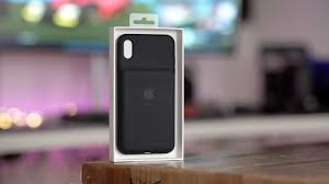 Our iphone xs max phone protection has arrived! Apple Smart Battery Case Review Iphone Xs Max Xr Design Wireless Charging Still Bulky Video 9to5mac