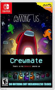 Crewmates Only Among Us Nintendo Switch System Nintendo Switch Nintendo Switch Games
