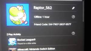 Feel free to post game. My Nintendo Switch Friend Code Check Description For 2nd Friend Code Youtube