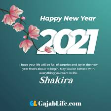 Shakira blew audiences away with her performance on the 2020 super bowl halftime show and now fans will get the chance to experience her show live in person! Happy New Year Shakira 2021 Greeting Card Photos Quotes Messages Images