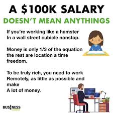 Maybe you would like to learn more about one of these? A 100k Salary Doesn T Mean Anything Investing Business Finance Value Investing