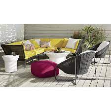 morocco graphite oval lounge chair with white cushion reviews crate and barrel lounge chair outdoor patio lounge furniture outdoor furniture collections