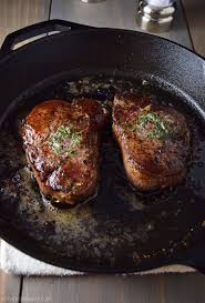 Pan Seared Filet Mignon Recipe Recipe Filet Mignon Recipes Recipes Herb Butter Recipe