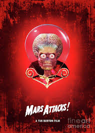 Mars Attacks Poster by Bo Kev - Bo Kev Official Website