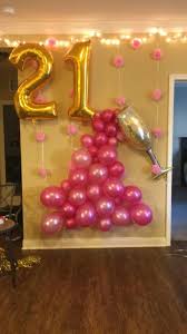 Balloon Decoration Decoration Simple 18th Birthday Party Ideas At Home 45 Awesome Diy Balloon Decor Ideas Pretty My Party Party Ideas 21st Birthday Decorations 21st Birthday Decorations Diy Diy Birthday Decorations