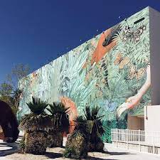 Soooo Beautiful This Mural In Miami Design District Mural Art Miamidesigndistrict Miamidesign Murals Muralart Pla Street Art Mural Art Miami Design