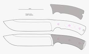 If knife templates are what you want, there's no sharpened place on the earth than this. Camp Knife Design Template Hd Png Download Kindpng
