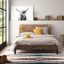 Cherry queen sleigh bed frame. Charleston Platform Bed Wayfair