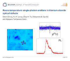 Temperature (sometimes called thermodynamic temperature) is a measure of the average kinetic energy of the particles in a system. Room Temperature Single Photon Emitters In Titanium Dioxide Optical Defects