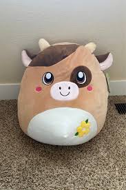 Crochet connor the cow squishmallow snakesandstrings $ 13.50. Squishmallow Sage Cow Mercari In 2021 Huggable Stuffed Animals Cute Stuffed Animals Animal Pillows