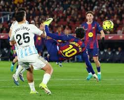 European football: Lamine Yamal’s stunning strike caps Barcelona win over Real Oviedo