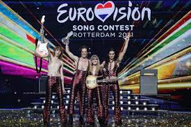 Italy eurovision winners return home to cheers, a drug test. Italy Wins Eurovision We Just Want To Say To The Whole World Rock N Roll Never Dies The Local