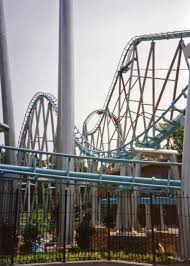 Custom looping coaster (arrow dynamics). Drachen Fire Busch Gardens Williamsburg Williamsburg Virginia United States