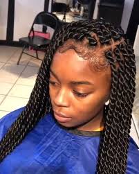 60 photo hot amazing braided hairstyles: Braids Africaines Grise Pin Flgyeunaa Twist Braid Hairstyles Braided Hairstyles Box Braids Hairstyles