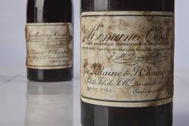 Yquem year of the dragon 1988. Most Expensive Bottle Wine 1945 Romanee Conti Burgundy Auction Bloomberg