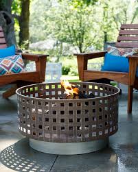 The fire pit uses a regular propane tank (not included) and burns clean and smokeless giving off enough heat to warm the whole family at night. Propane Fire Pit Walmart