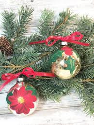 For a collected look, try placing multiples together, bringing them to life with your favorite botanicals. Easy Hand Painted Glass Ornaments With Decoart Creatively Beth