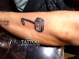 Hammer Of Thor Tattoo Dovme Sanati Dovme Kol Dovmeleri