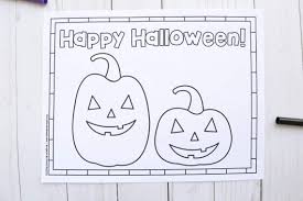 Free printable preschool halloween coloring pages are a fun way for kids of all ages to develop creativity, focus, motor skills and color recognition. Free Printable Halloween Coloring Pages Mary Martha Mama