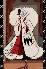 Cruella De Vil Disney Art Disney Princess Pictures Disney Cards