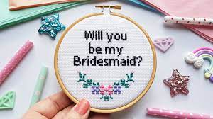 When you visit any website, it may store or retrieve information on your browser, mostly in the form of cookies. What A Cute Way To Ask The Question Will You Be My Bridesmaid These Cross Stitch Kits A So Much Fun Asking Bridesmaids Be My Bridesmaid Fall Wedding Style