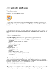 Goutte Et Regime