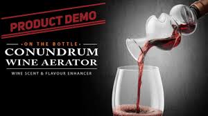 Aerates wine when filling or serving. Conundrum On The Bottle Wine Aerator Pourer By Final Touch Product Demo Youtube