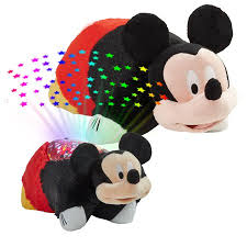 Pillow Pets Disney Combo Pack Classic Mickey Mouse Pillow Pet And Sleeptime Lite Walmart Com In 2020 Animal Pillows Classic Mickey Mouse Soft Stuffed Animals
