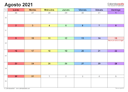 📆 calendario de feriados nacionales de la argentina. Calendario Agosto 2021 Calendarpedia
