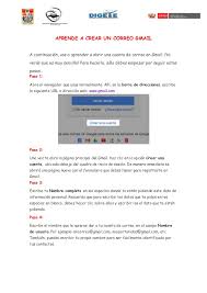 Mi correo (abre en nueva ventana). Aprende A Crear Un Correo Gmail