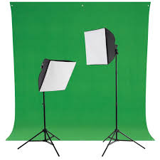 Westcott Ulite Led Green Screen Photo Lighting Kit Complete Led Lighting Kit With Green Screen And Photo Software