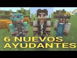 Copy the custom npcs mod package to the.minecraft/mods folder (if it does not exist, install . Addon Helpful Npc S 6 Nuevos Ayudantes Para Minecraft Pocket Edition Mcpe 1 8 0 8 1 8 0 11 By