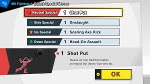 Franchise characters, but players will want to make one of each class if they want to … How To Unlock Mii Fighters In Smash Bros Ultimate Elecspo