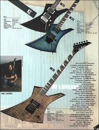 Megadeth Marty Friedman Signature Ke1 Jackson Kelly Series Guitar Ad With Specs Jackson In 2020 Marty Friedman Signature Guitar Jackson Guitars