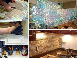 Back splash tile from artistic tile. 24 Low Cost Diy Kitchen Backsplash Ideas And Tutorials Amazing Diy Interior Home Design
