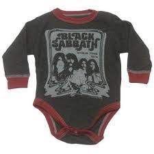 Black Sabbath Baby Clothes Rockabilly Baby Baby Fashion Rock Baby