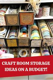 ‪Craft Room Storage Ideas on a Budget! - The Graphics Fairy‬‏