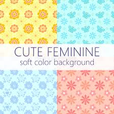 Background patterns pastel background art pattern wallpaper cute patterns wallpaper iphone background wallpaper abstract pastel poster abstract wallpaper. Vector Cute Floral And Abstract Pattern Background In Soft Pastel Colors Stock Vector Illustration Of Tosca Woman 70634785