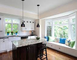 Use side drawers to make an efficient use for an empty cavity in each banquette's boxed base. Kitchens With Window Seats 10 Trendy Ideas For A Cozier Home