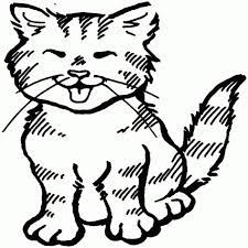 Wat voor dieren je ook wilt inkleuren, je vindt ze hieronder allemaal! Kleurplaat Kat Zittend Ik Wil Een Poes Of Kleurplaat Hond En Kat Gif 1024 1024 Kleurplaten Dotpainting Katten