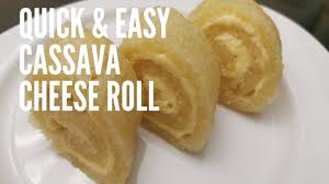 Roll this onto 2 silver leaves so it coats the kaju pista roll completely. Quick Easy Cassava Cheese Roll Youtube