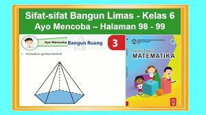 Kunci jawaban halaman 10, 11, 12,buku senang belajar matematika kelas 6. Sifat Sifat Bangun Bola Ayo Mencoba Hal 105 Senang Belajar Matematika Kelas 6 Bab 3 Bangun Ruang Youtube