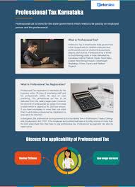 Professional Tax Registration Is Mandatory For The Business Within 30 Days Of Employing Staff And For Professionals Within 30 Tax Professional State Government