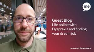 Living with Dyspraxia & Finding your Dream Job