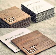 With high quality square business cards starting at $69, we aim to help your brand make a lasting impression. 35 Cool Business Cards To Inspire You Wooden Business Card Cool Business Cards Fun Business Card Design