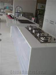 The first registered german shepherd dog ever, horand v. Stoneglass White Crystallized Stone Kitchen Countertops From Germany Stonecontact Com